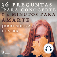 36 preguntas para conocerte y 4 minutos para amarte