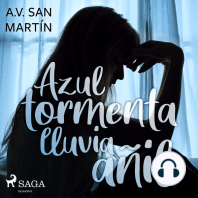 Azul tormenta lluvia añil