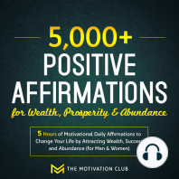 5,000+ Positive Affirmations for Wealth, Prosperity, and Abundance