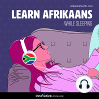 Learn Afrikaans While Sleeping