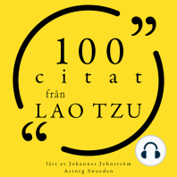 100 citat från Lao Tzu