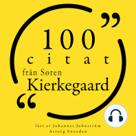 100 citat från Søren Kierkegaard