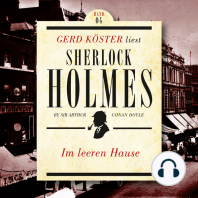 Im leeren Hause - Gerd Köster liest Sherlock Holmes - Kurzgeschichten, Band 4 (Ungekürzt)