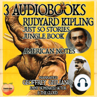 3 Audiobooks Rudyard Kipling