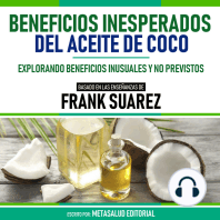 Beneficios Inesperados Del Aceite De Coco - Basado En Las Enseñanzas De Frank Suarez
