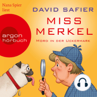 Miss Merkel - Mord in der Uckermark (Gekürzt)