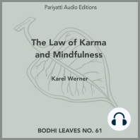 The Law of Karma and Mindfulness