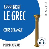 Apprendre le grec (cours de langue pour débutants)