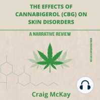The effects of cannabigerol (CBG) on skin disorders