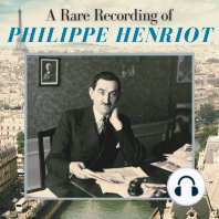 A Rare Recording of Philippe Henriot