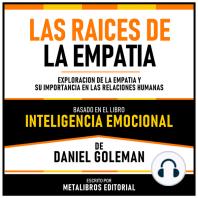 Las Raices De La Empatia - Basado En El Libro Inteligencia Emocional De Daniel Goleman