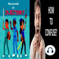 How to avoid an injection? How to confuse?