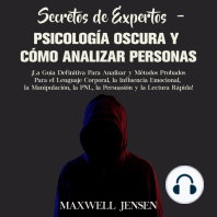 Secretos de Expertos - Psicología Oscura y Cómo Analizar Personas