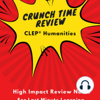 Crunch Time Review for the CLEP® Humanities