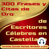 300 Frases y Citas de Oro de Escritores Célebres en Castellano