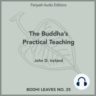 The Buddha’s Practical Teaching