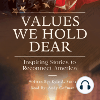 Values We Hold Dear
