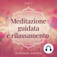 Meditazione guidata e rilassamento (parte 5) - Meditazione antistress