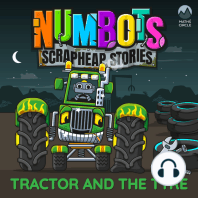 NumBots Scrapheap Stories - A story about the value of independent learning., Tractor and the Tyre