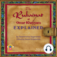 The Rubaiyat of Omar Khayyam Explained