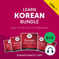 Learn Korean Bundle - Easy Introduction for Beginners