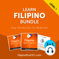 Learn Filipino Bundle - Easy Introduction for Beginners (Level 1)