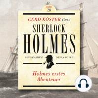 Holmes erstes Abenteuer - Gerd Köster liest Sherlock Holmes, Band 20 (Ungekürzt)