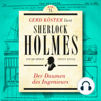 Der Daumen des Ingenieurs - Gerd Köster liest Sherlock Holmes, Band 24 (Ungekürzt)