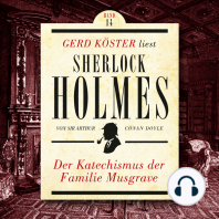 Der Katechismus der Familie Musgrave - Gerd Köster liest Sherlock Holmes, Band 14 (Ungekürzt)