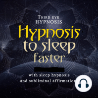 Hypnosis to sleep faster