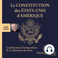 La constitution des États-Unis d'Amérique