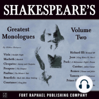 Shakespeare's Greatest Monologues