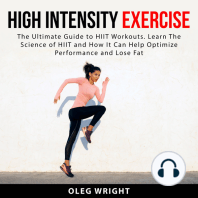 High Intensity Exercise