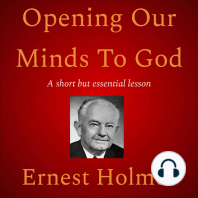 Opening Our Minds To God