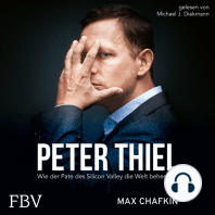 Peter Thiel Facebook, PayPal, Palantir