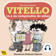 Vitello va a un cumpleaños de niñas