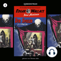 Der Spieler - Edgar Wallace - Neue Abenteuer, Band 4 (Ungekürzt)
