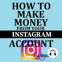 How to make money from your Instagram account