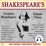 Shakespeare's Greatest Monologues