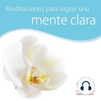 Meditación para lograr una mente clara