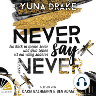 Never say Never - Ein Blick in meine Seele - Never Say Never, Band 1 (ungekürzt)