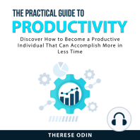 The Practical Guide to Productivity