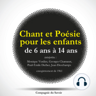 Chant et Poésie pour les enfants de 6 ans à 14 ans