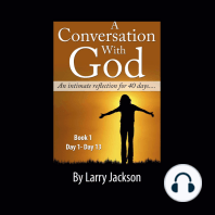 A Conversation with God - An Intimate reflection for 40 days - Book 1 Day1-13