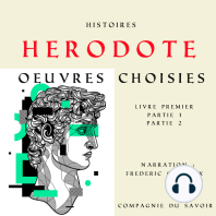 Hérodote, Histoires