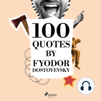 100 Quotes by Fyodor Dostoyevsky