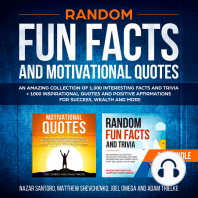 Random Fun Facts and Motivational Quotes (2-in-1) Bundle
