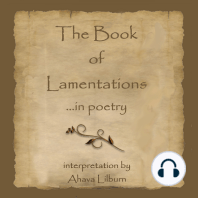 The Book of Lamentations ...in poetry