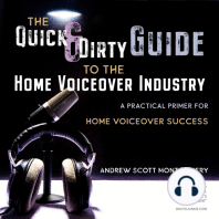 The Quick & Dirty Guide to the Home Voiceover Industry