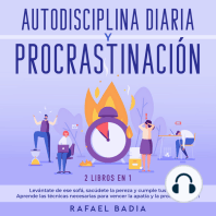 Autodisciplina diaria y procrastinación 2 libros en 1
